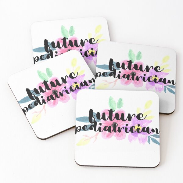 Item preview, Floral Future Pediatrician designed and sold by annxva.