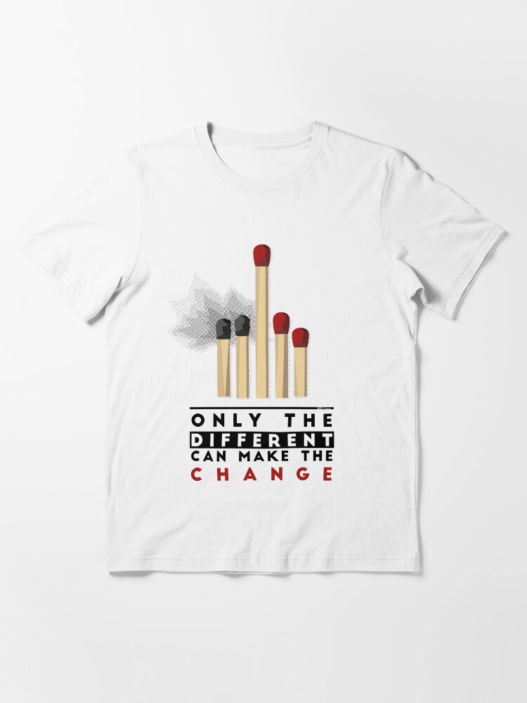 Thumbnail 2 of 7, Essential T-Shirt, BE DIFFERENT designed and sold by martinisnowfox.