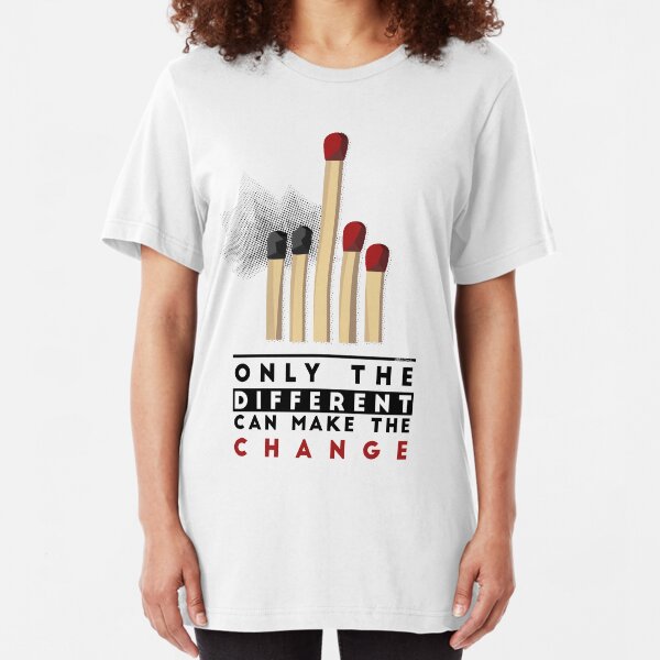 BE DIFFERENT Slim Fit T-Shirt