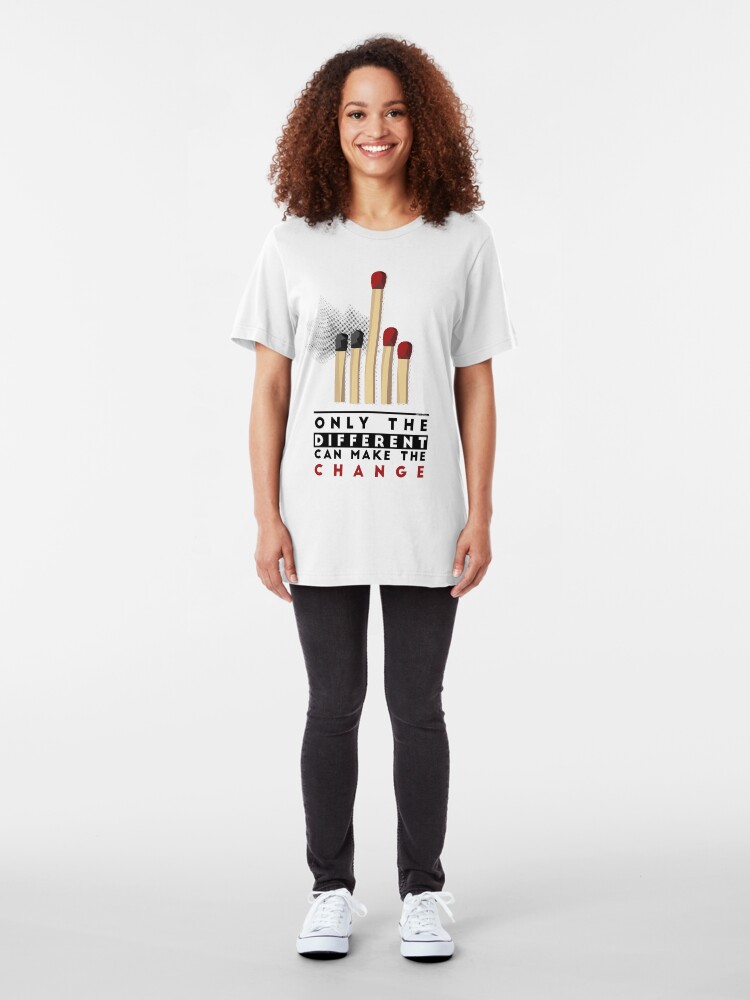 Alternate view of BE DIFFERENT Slim Fit T-Shirt