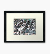 bikes Framed Print