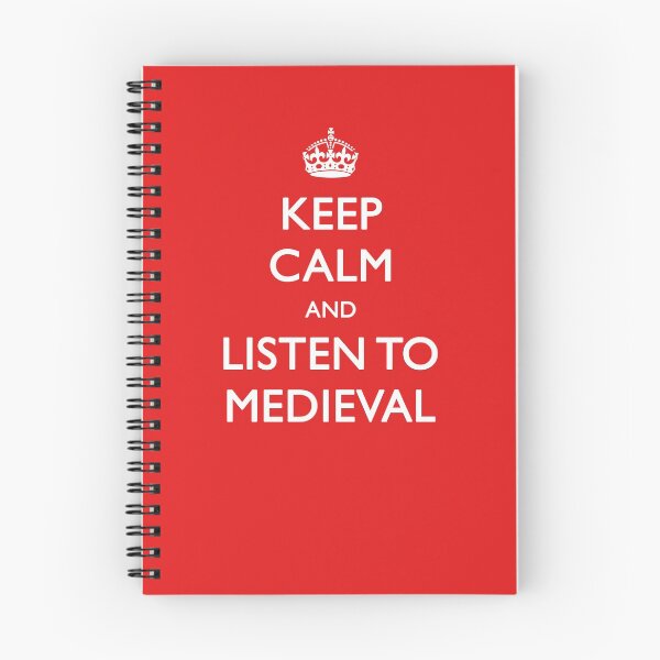 Item preview, Keep Calm and Listen to Medieval designed and sold by PrintHub.