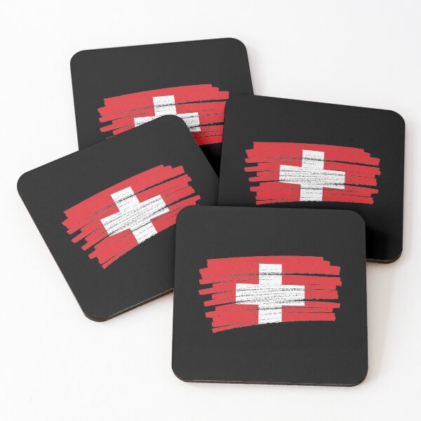 Item preview, Switzerland Grunge Flag Design designed and sold by CrookedCreek.