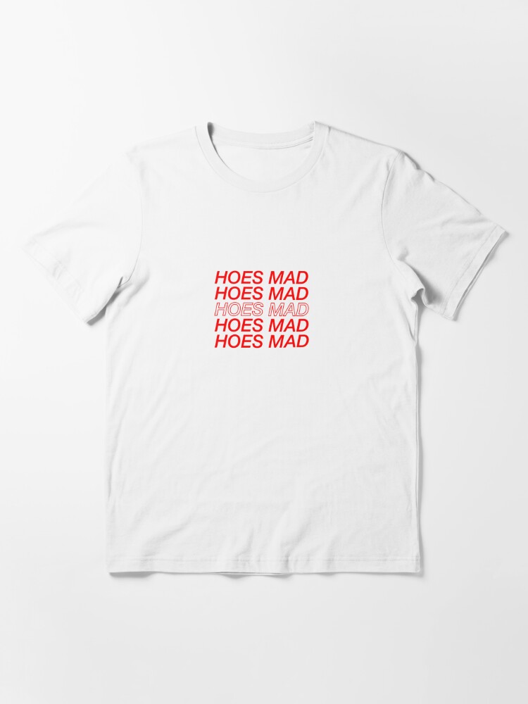 Hoes Mad' Unisex Baseball T-Shirt