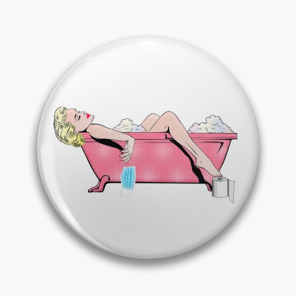 Item preview, QUARANTINE MEMES QUARANQUEEN IN A TUB CORONA VIRUS COVID-19 CHINESE FLU 2020 designed and sold by Nextlevellife.