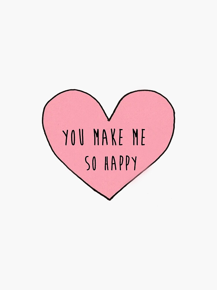 Happy Heart Sticker