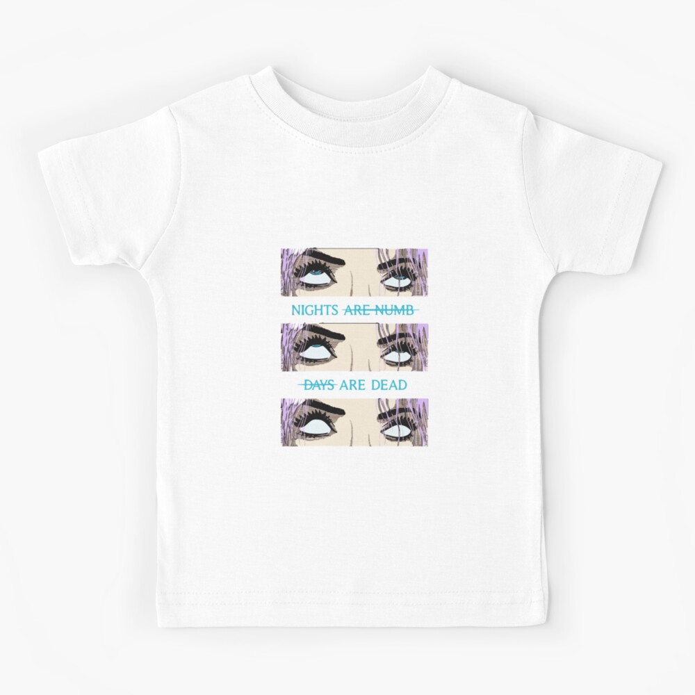 Alison Wonderland Nights Are Numb Days are Dead Kids T-Shirt
