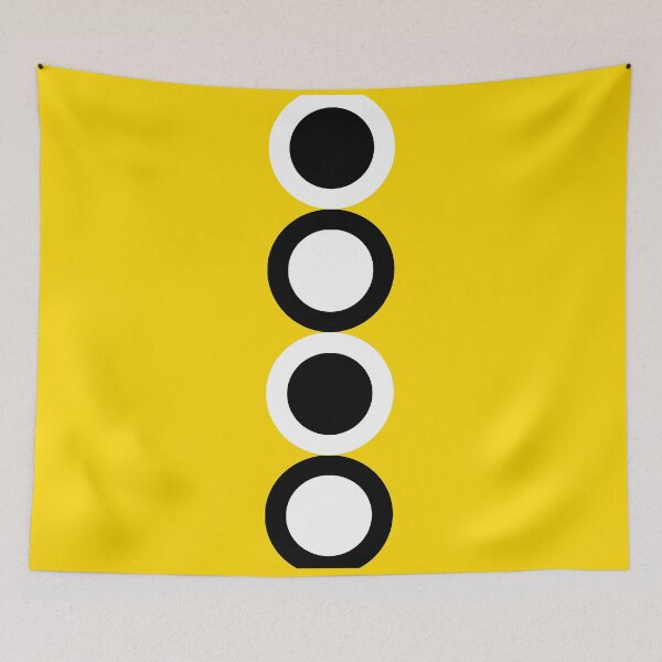 Item preview, 60s Yellow Retro Mod | Circle designed and sold by NobodysHero.