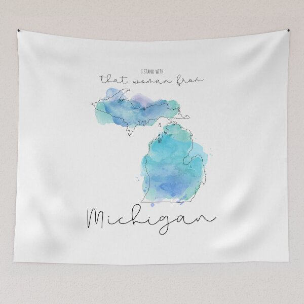 Item preview, I Stand with that Woman from Michigan designed and sold by bcbayay designs.
