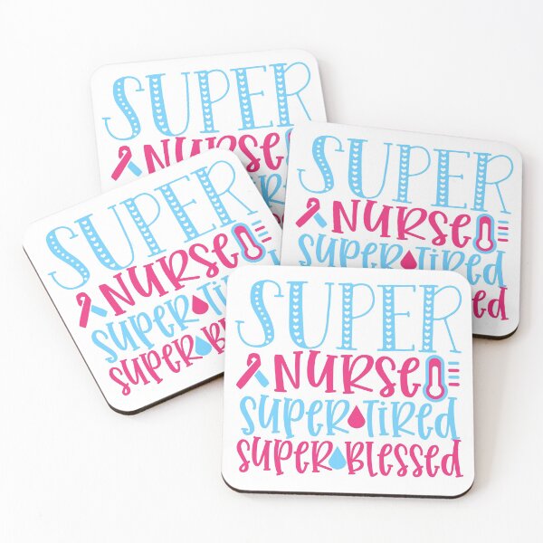 Item preview, Super Nurse, Super Tired, Super Blessed designed and sold by karspaul.