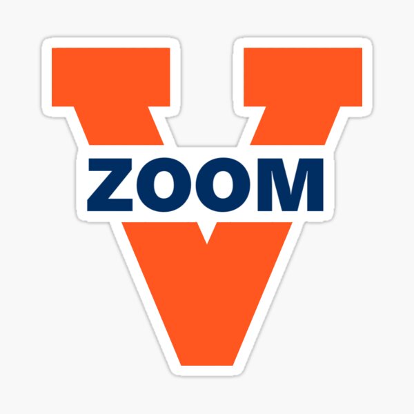 UVA Zoom University Sticker