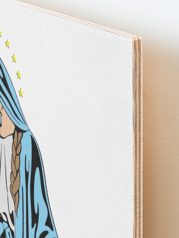 Alternate view of Mary Mounted Print