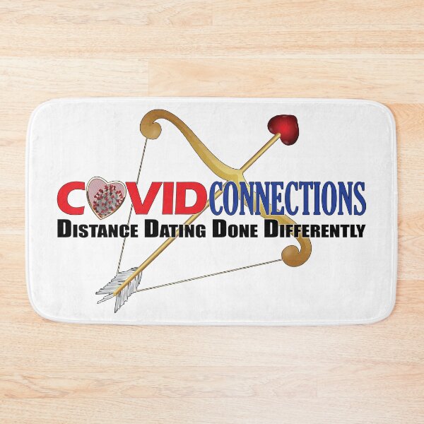 Item preview, Covid Connections Dating Website Logo designed and sold by MotoringZen.