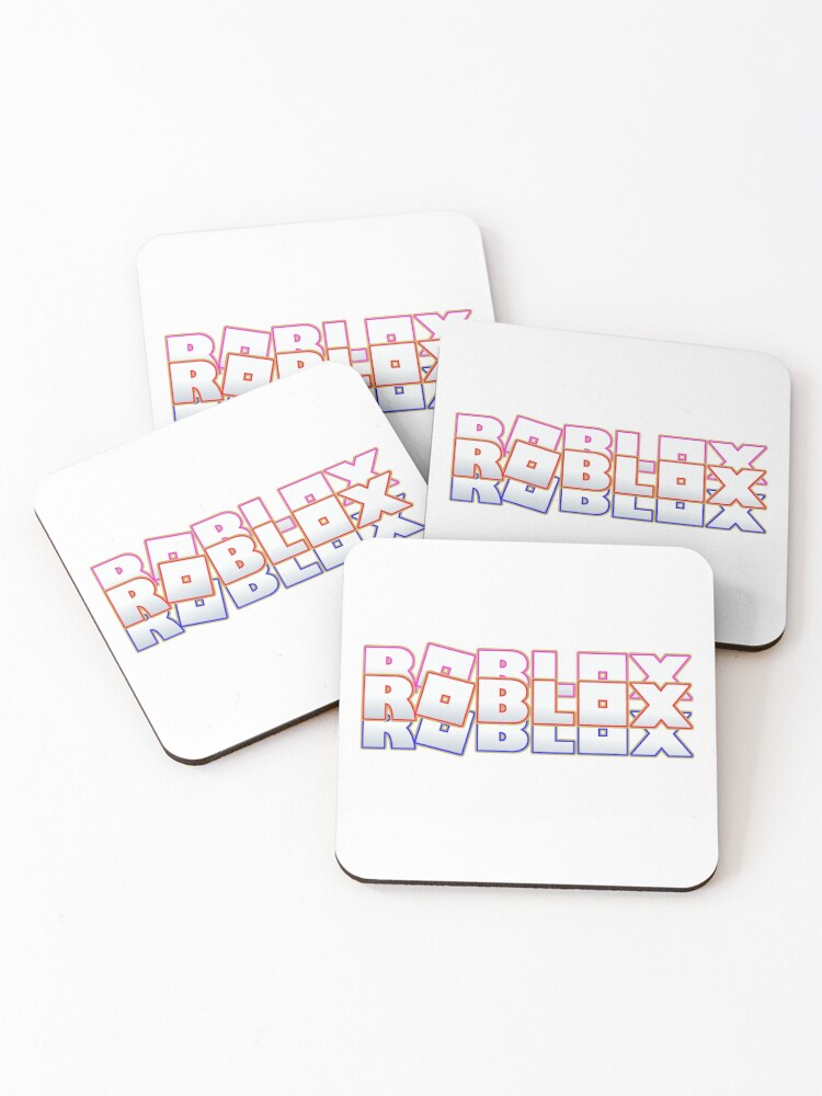 Roblox Stack Adopt Me Coasters Set Of 4 By T Shirt Designs Redbubble - robux stack