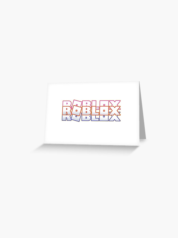 Roblox Stack Adopt Me Greeting Card By T Shirt Designs Redbubble - hoodie strings roblox