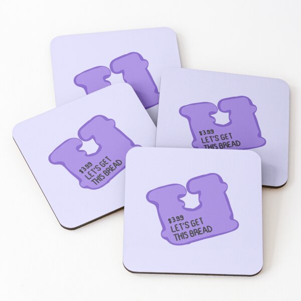 Item preview, Let’s Get This Bread-bread tag meme designed and sold by tbows.
