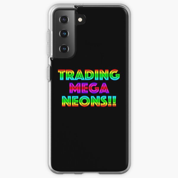 Roblox Trade Mega Neons Adopt Me Case Skin For Samsung Galaxy By T Shirt Designs Redbubble - how to trade on roblox on phone