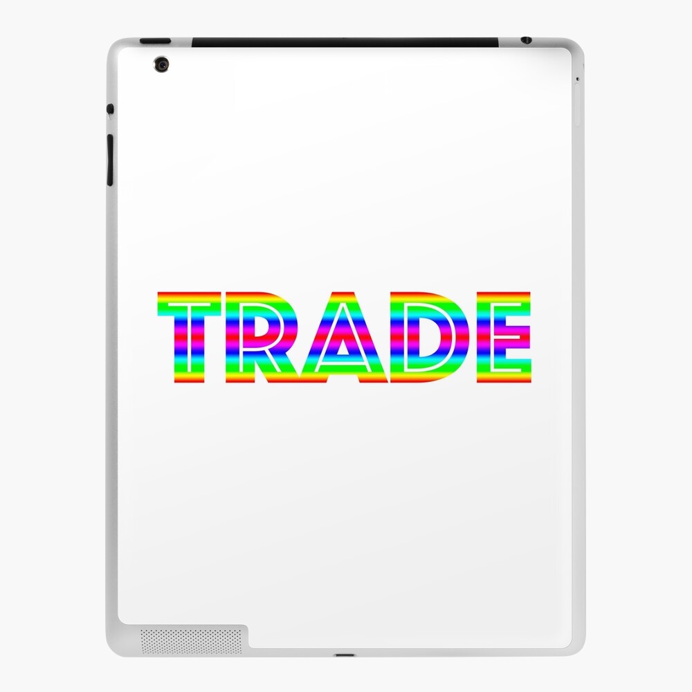 Roblox Trade Mega Neons Adopt Me Ipad Case Skin By T Shirt Designs Redbubble - how to trade in roblox ipad 2020