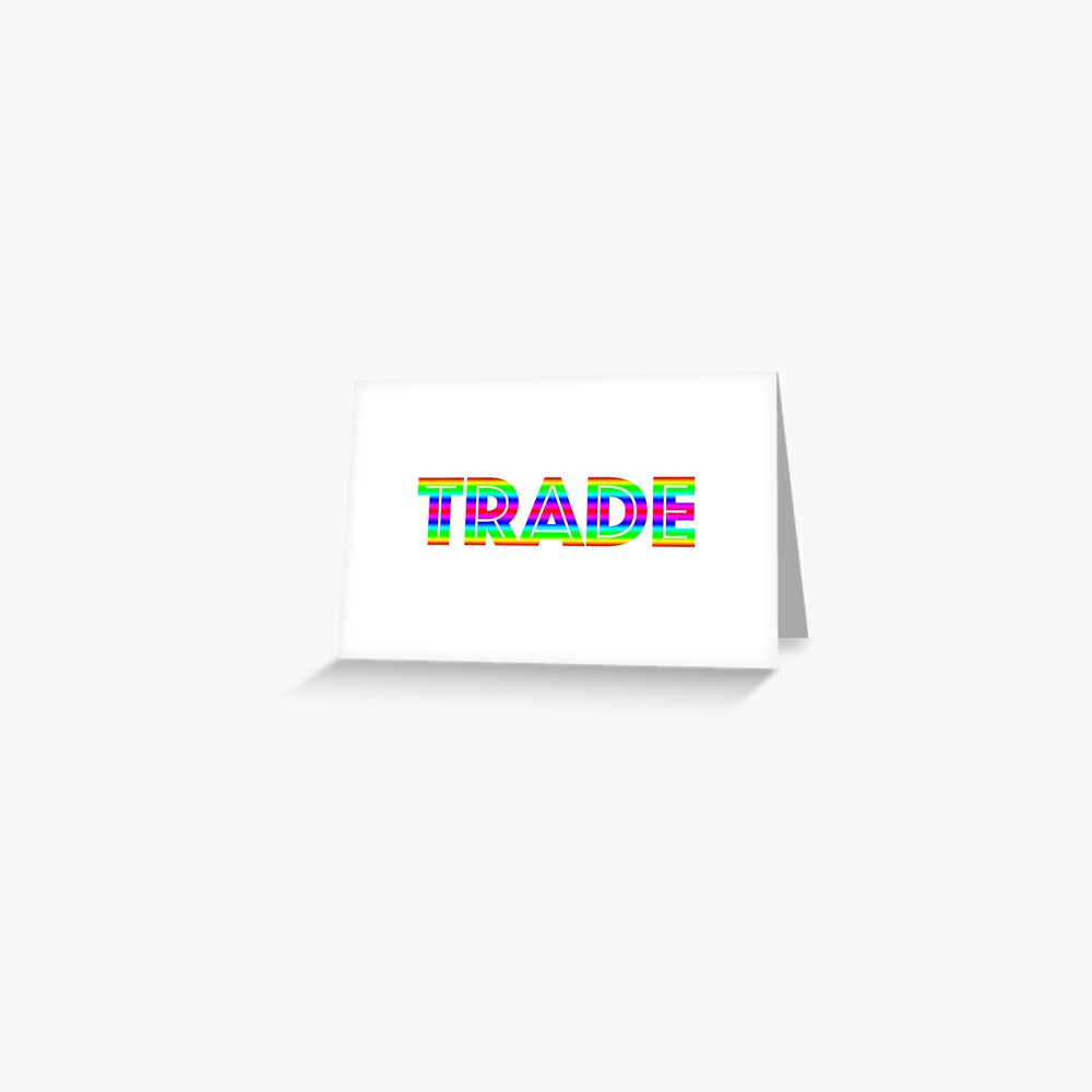 Roblox Trade Mega Neons Adopt Me Greeting Card By T Shirt Designs - roblox adopt me trades blank