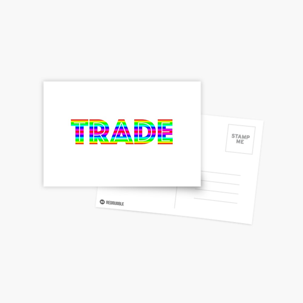 Roblox Trade Mega Neons Adopt Me Greeting Card By T Shirt Designs Redbubble - roblox adopt me trading pictures blank