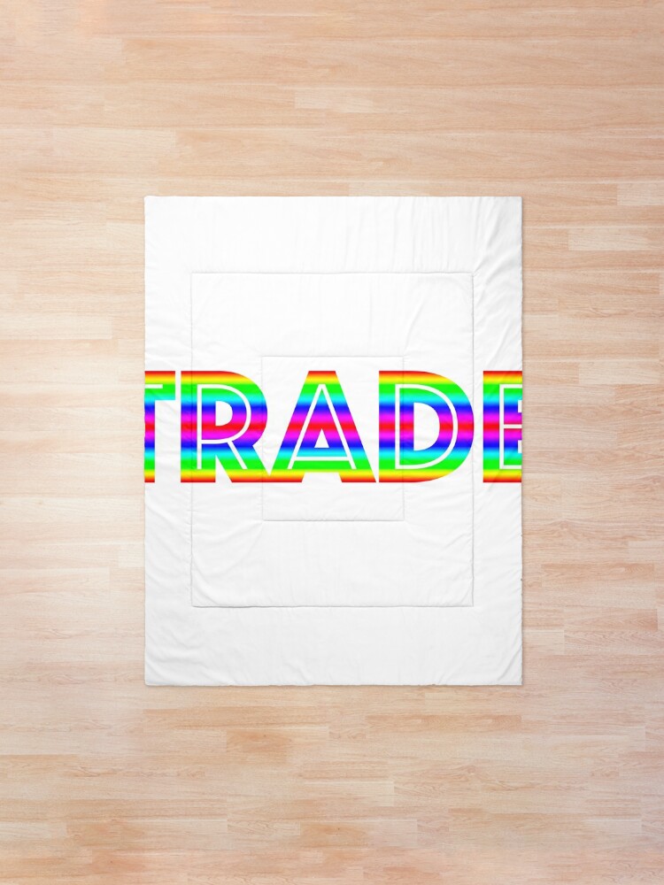 Roblox Trade Mega Neons Adopt Me Comforter By T Shirt Designs Redbubble - fabrick me roblox