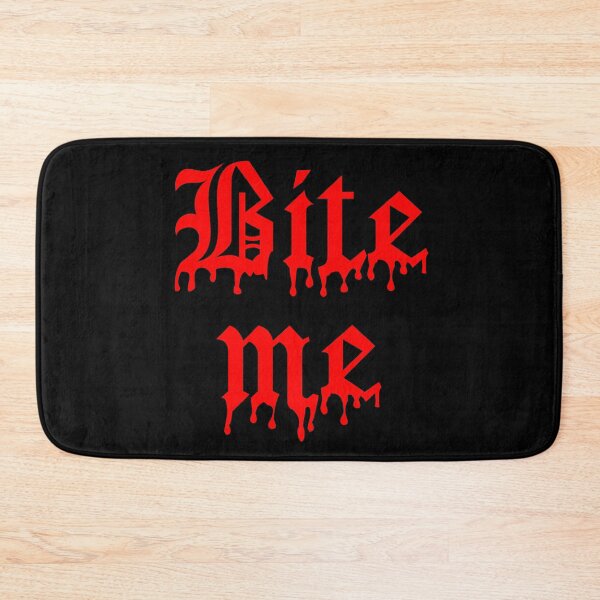 Item preview, Bite Me (red) designed and sold by Good-Looking Corpse.