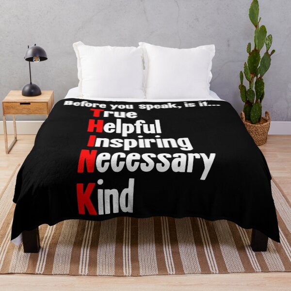 Item preview, Before You Speak, Is It True, Helpful, Inspiring, Necessary, Kind designed and sold by Good-Looking Corpse.