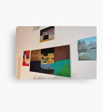 painting at home Canvas Print