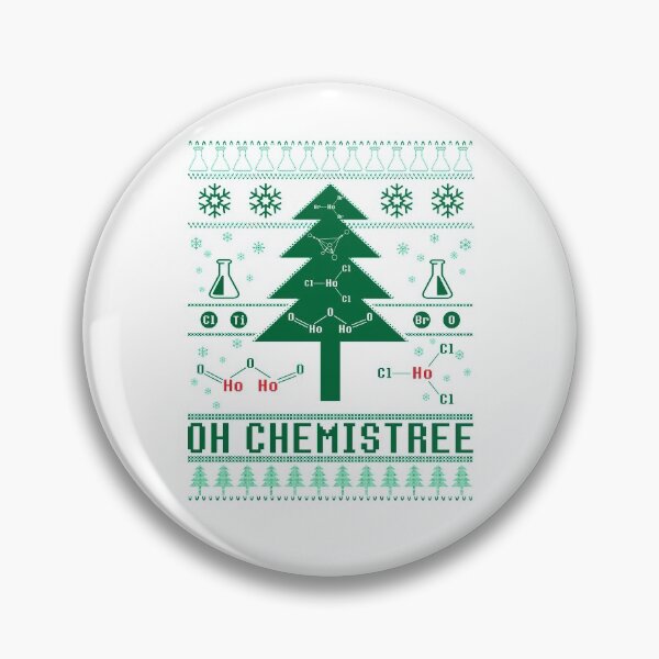 Item preview, Oh Chemistree Ugly Sweater Christmas Chemisty Motive HoHoHo designed and sold by Creekman Designs.