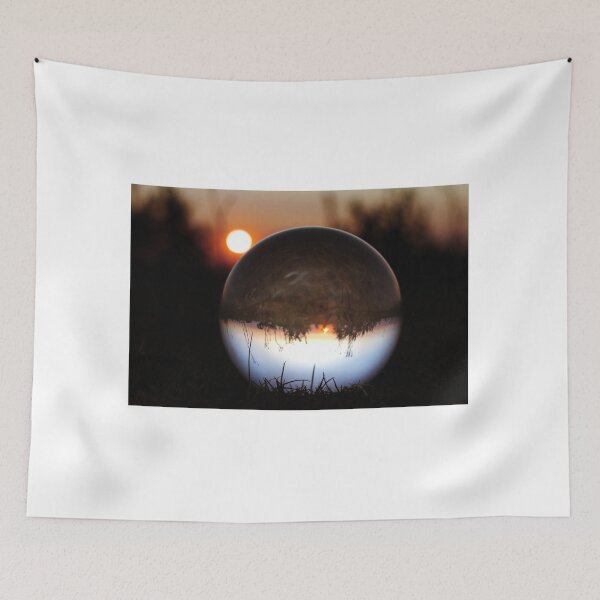 Item preview, Sunset in the mountains through a lensball designed and sold by Julieta Delia.