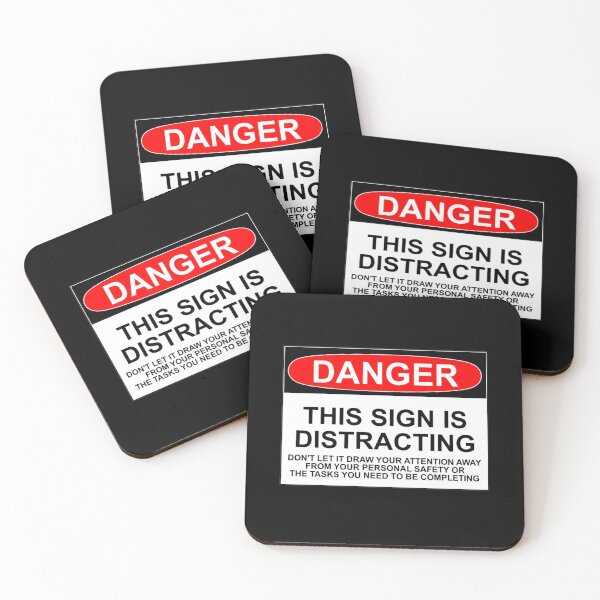 Item preview, DISTRACTING SIGN designed and sold by Rob Price.