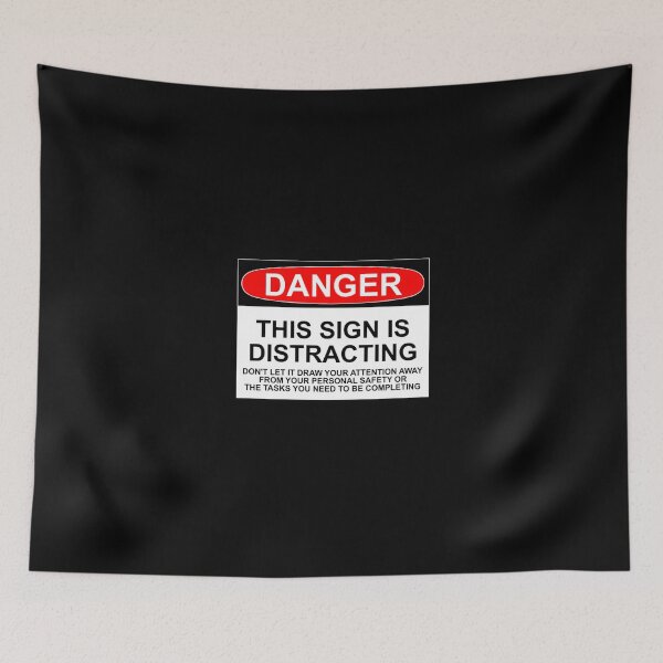 Item preview, DISTRACTING SIGN designed and sold by Rob Price.