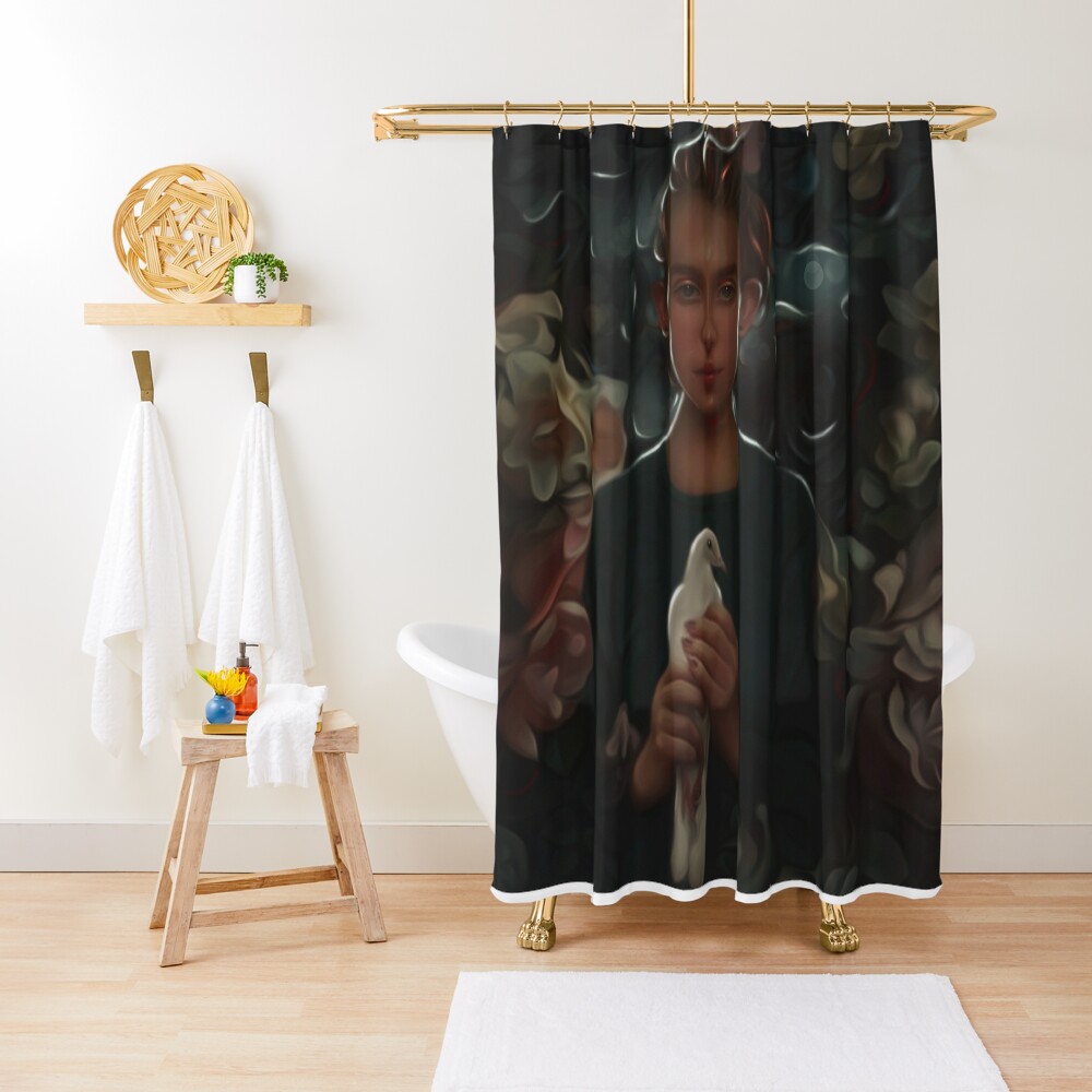 Messenger of hope Shower Curtain