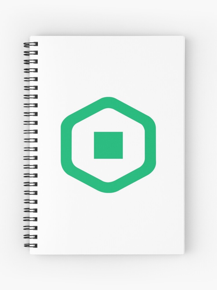 Roblox Robux Adopt Me Green Spiral Notebook By T Shirt Designs - light robux