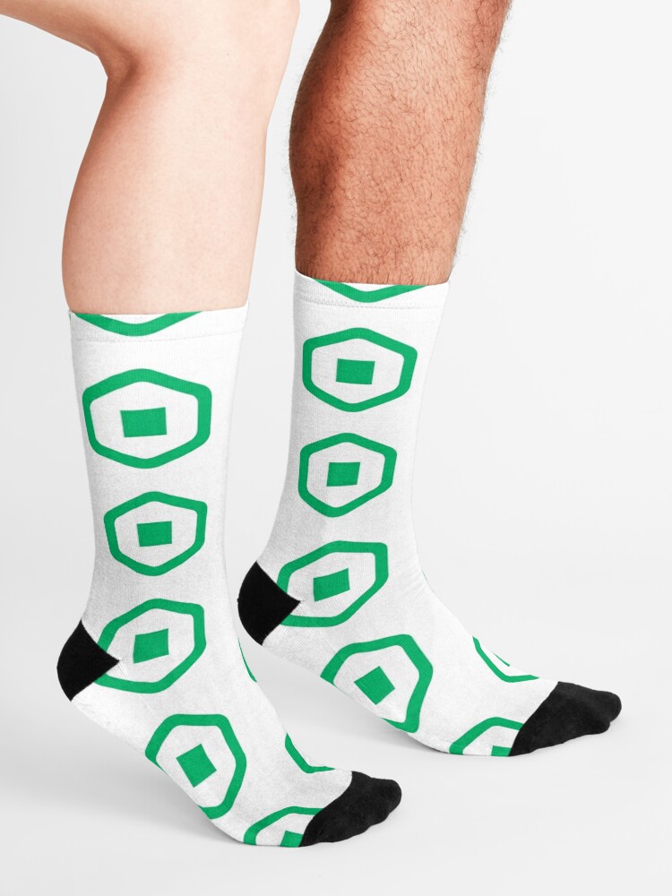 Roblox Robux Adopt Me Green Socks By T Shirt Designs Redbubble - roblox robux comparison