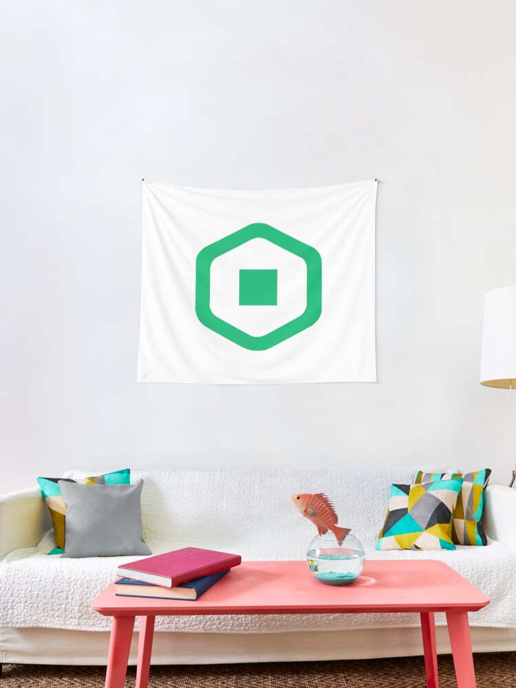 Roblox Robux Adopt Me Green Tapestry By T Shirt Designs Redbubble - demogorgon roblox shirt