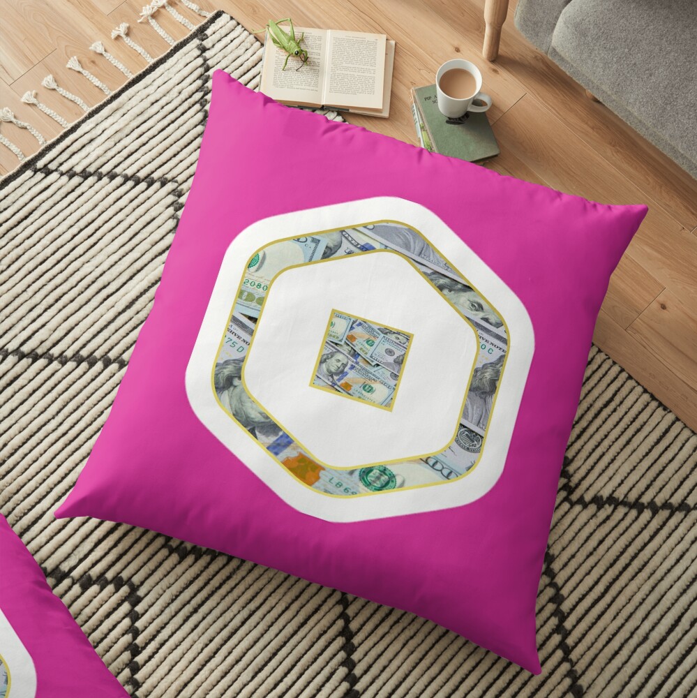 Roblox Robux Adopt Me Dollars Floor Pillow By T Shirt Designs Redbubble - how much is 200 robux in dollars