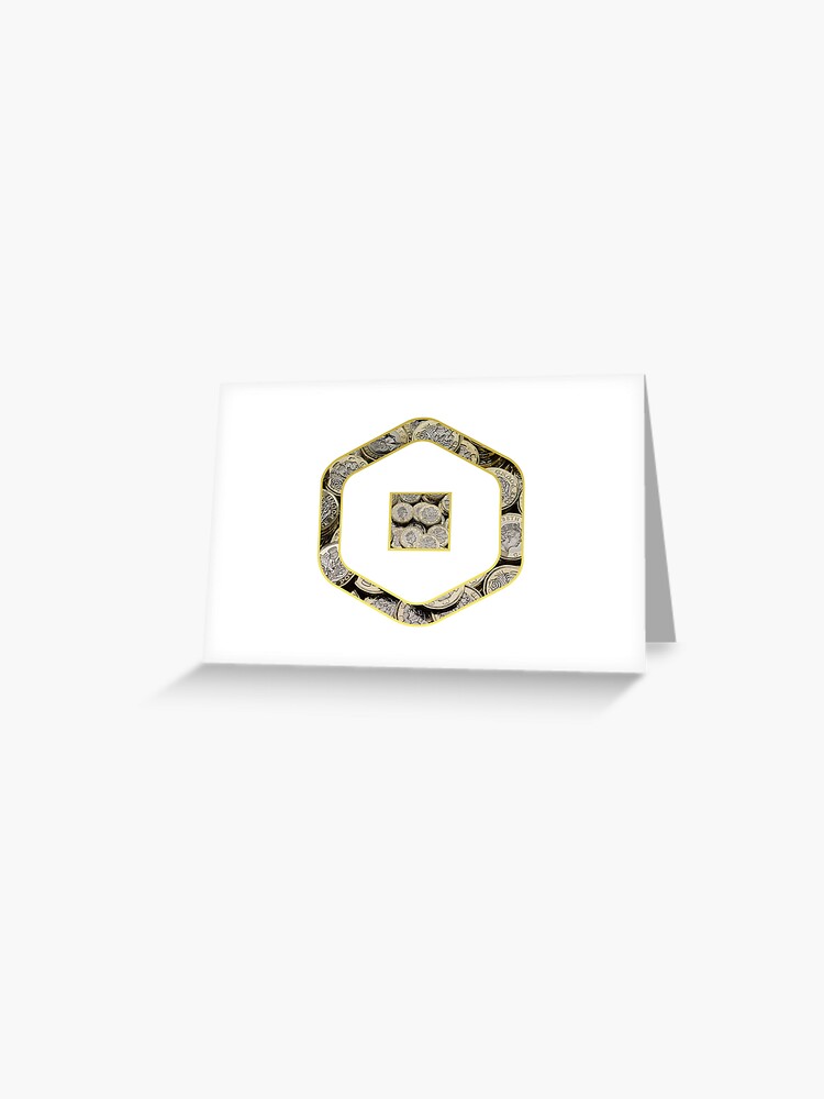 Roblox Robux Adopt Me Pounds Greeting Card By T Shirt Designs Redbubble - 50 pound roblox gift card