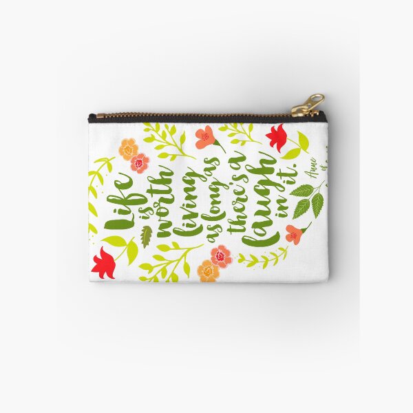 Item preview, Life is worth living as long as there's a laugh in it. - Anne of Green Gables designed and sold by literarylifeco.