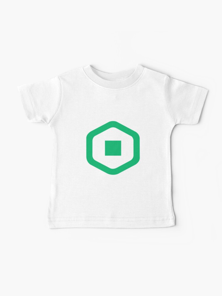 Roblox Robux Adopt Me Green Baby T Shirt By T Shirt Designs Redbubble - robux shirt roblox