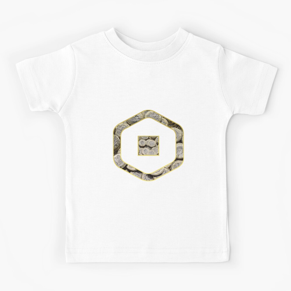 Roblox Robux Adopt Me Pounds Kids T Shirt By T Shirt Designs Redbubble - how to sell your shirt for robux on roblox