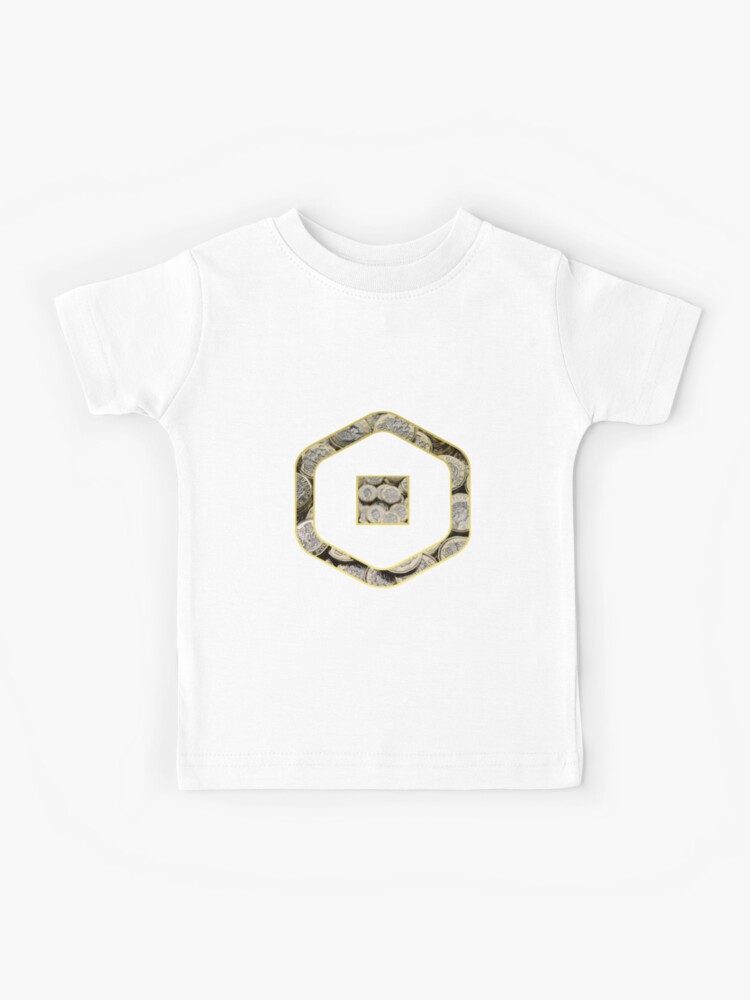 Roblox Robux Adopt Me Pounds Kids T Shirt By T Shirt Designs Redbubble - robux clothing redbubble