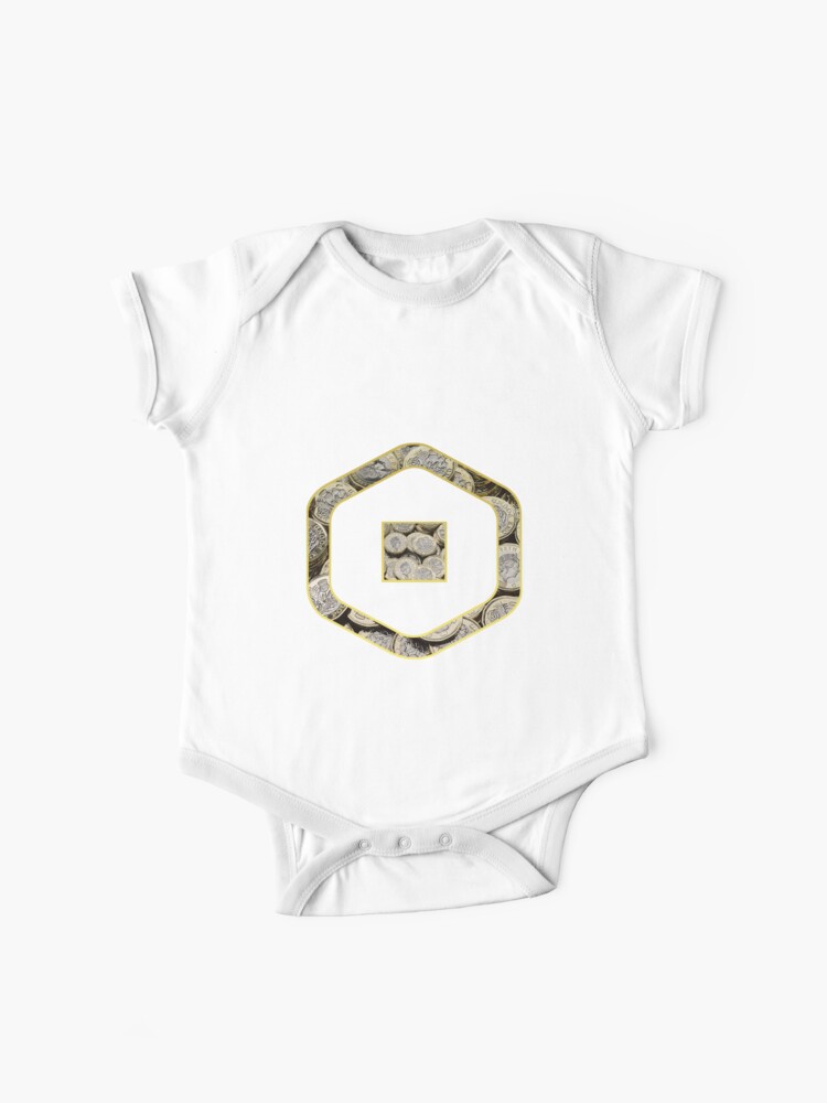 Roblox Robux Adopt Me Pounds Baby One Piece By T Shirt Designs Redbubble - how much is one robux in pounds