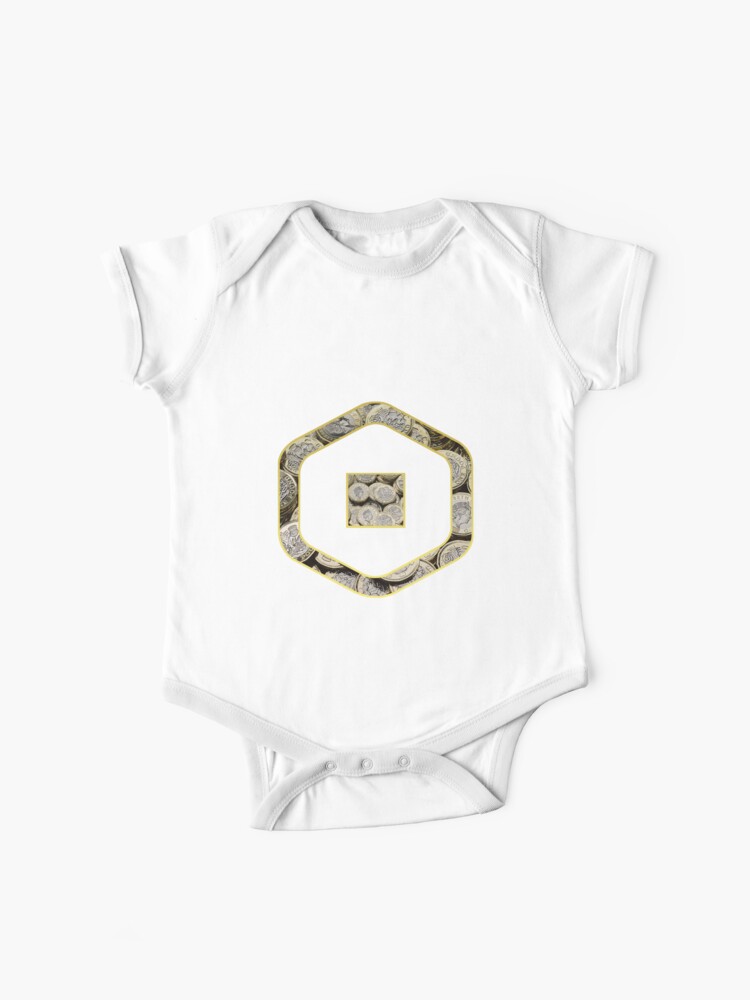 Roblox Robux Adopt Me Pounds Baby One Piece By T Shirt Designs Redbubble - roblox bodysuit