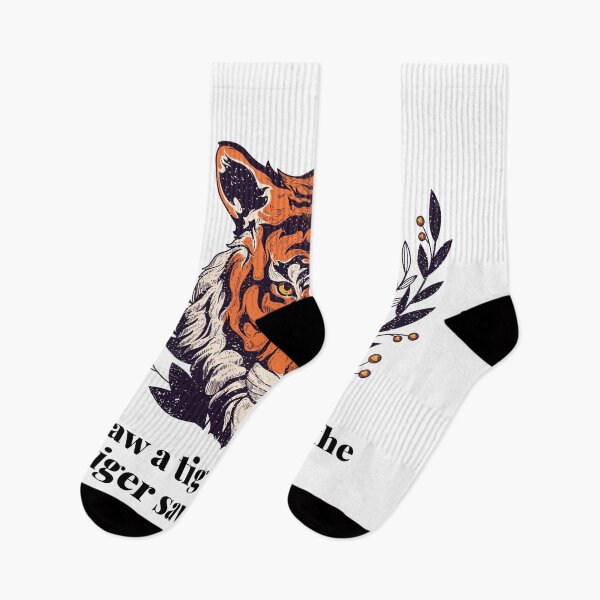 Item preview, I saw a tiger, and the tiger saw a man. - Joe Exotic designed and sold by WhataCuteTee.