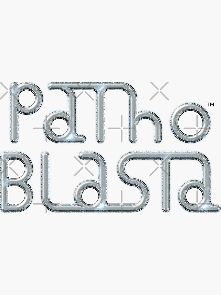 Thumbnail 3 of 3, Sticker, Patho Blasta Logo OG designed and sold by PathoBlasta.