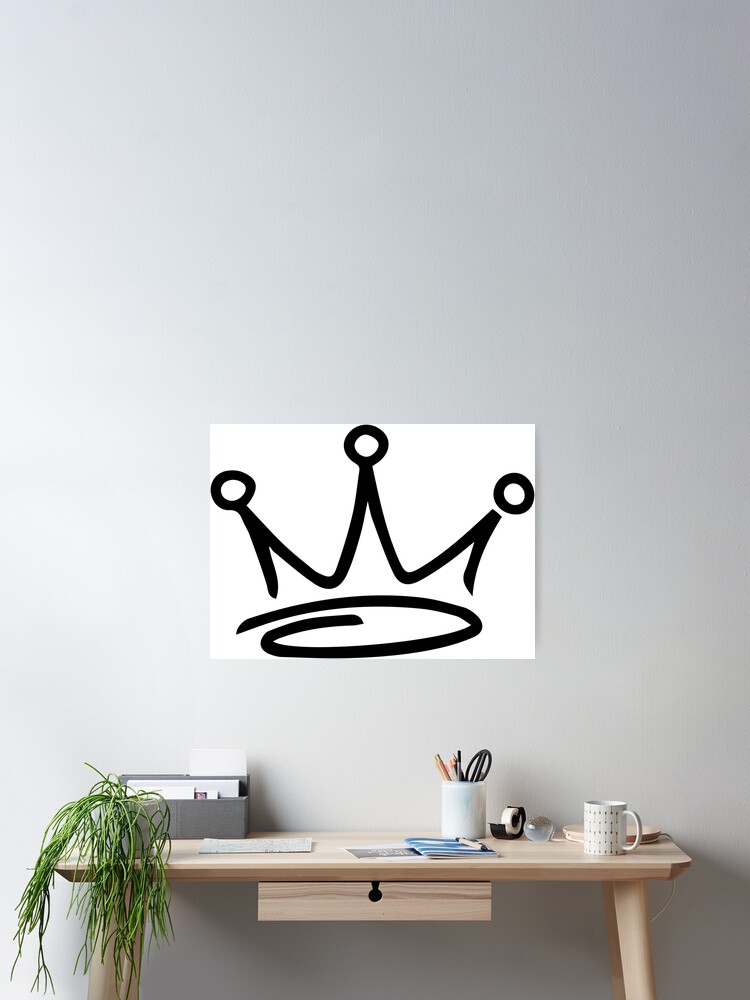 Graffiti Crown Poster