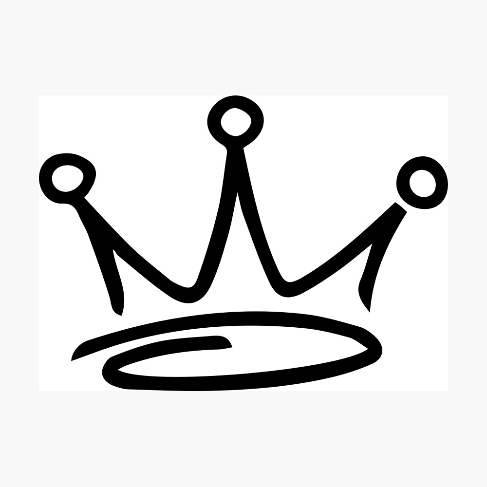 Graffiti Crown Poster