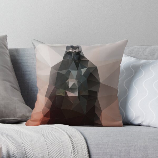 "I am the master" Throw Pillow