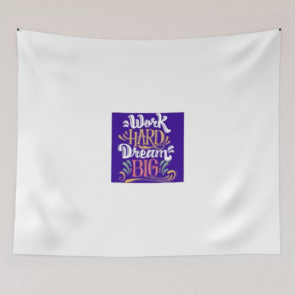 Item preview, Work hard dream big designed and sold by RAJUBARHOI123.